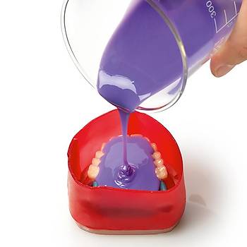 Zhermack Elite Double 16 Fast Dublikat Silikonu 5 Kg Baz + 5 Kg Kataliz�r