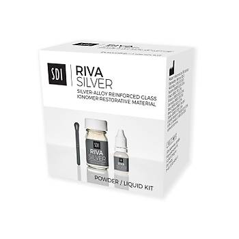 SD� Riva Silver G�m�� ile G��lendirilmi� Cam �onomer Dolgu Materyali Toz Likit
