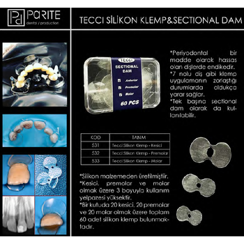 Tecci Silikon Klemp Sectional Dam