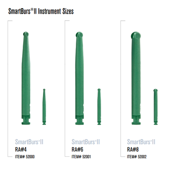 SS White Smartburs II rk Temizleme Frez 10 Lu
