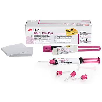 3M Espe Ketac Cem Plus Clicker Cam onomer Yaptrma Siman