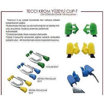 Tecci Krom Yzeyli Clip-T