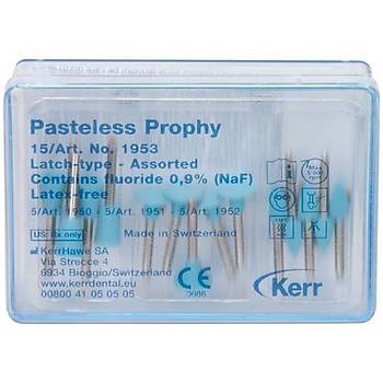 Kerr Pasteless Prophy Florlu Pat Emdirilmi� Temizleme ve Polisaj Lasti�i