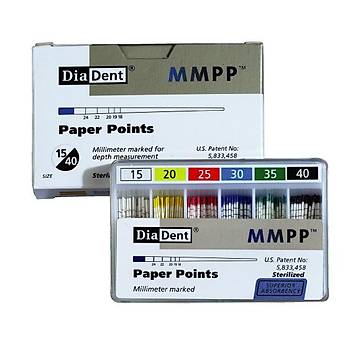 Diadent Milimetrik ��aretli Paper Points MMPP