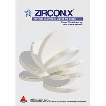 President Dental Zircon.X Zirkon Blok