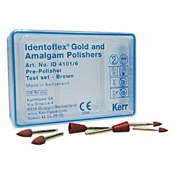 Kerr �dentoflex Amalgam Alt�n De�erli Metal Parlatma Cila Lasti�i Kahverengi Asorti