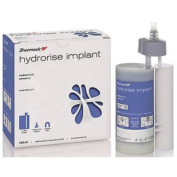 Zhermack Hydrorise mplant Medium Body A Tipi Makine ls ntro Kit