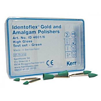 Kerr �dentoflex Amalgam Alt�n De�erli Metal Parlatma Cila Lasti�i Ye�il Asorti