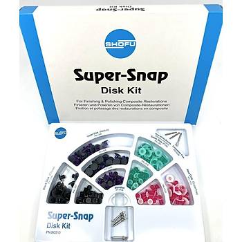 Shofu Super-Snap Rainbow Kompozit Cila Technique Kit