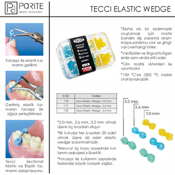 Tecci Elastic Wedge Elastik Kama
