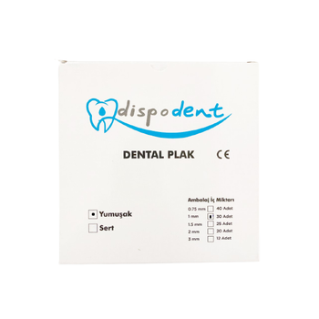 Dispodent Essix Yumuak Dental Plak