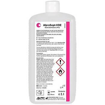 Alpro Alprosept HDE Alkoll El ve Cilt Dezenfektan 1 Litre