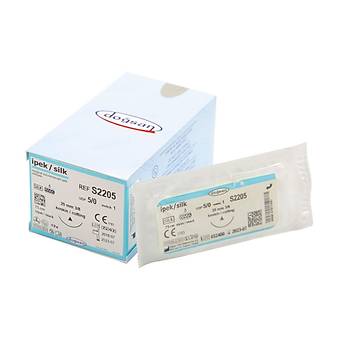 Dosan pek 5/0 20mm 3/8 Keskin 75cm Emilemeyen Stur S2205