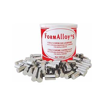 President Dental Formalloy S Protez Metali Yumu�ak 1 Kg