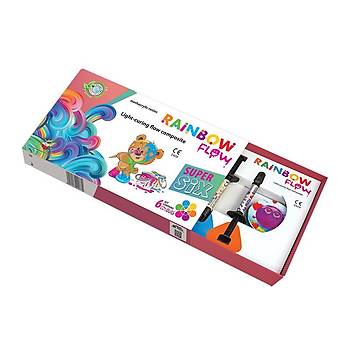 Cerkamed Rainbow Flow Renkli Akkan Kompozit