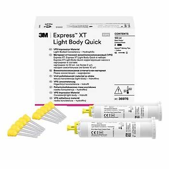 3M Espe Express XT Light Body Quick Vinil Polisiloksan VPS l