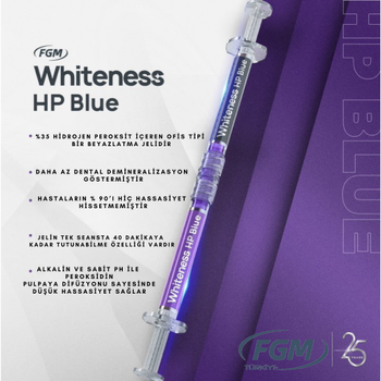 FGM Whiteness HP Blue Kalsiyumlu Ofis Tipi Beyazlatma %35
