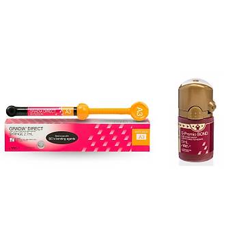 GC Dental Gradia Direct Anterior Kompozit Promo 7 Tp + Bond