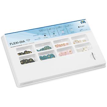 Eve Flexi Dia Kompozit ve Porselen Cila Starter Set 10mm & 14mm