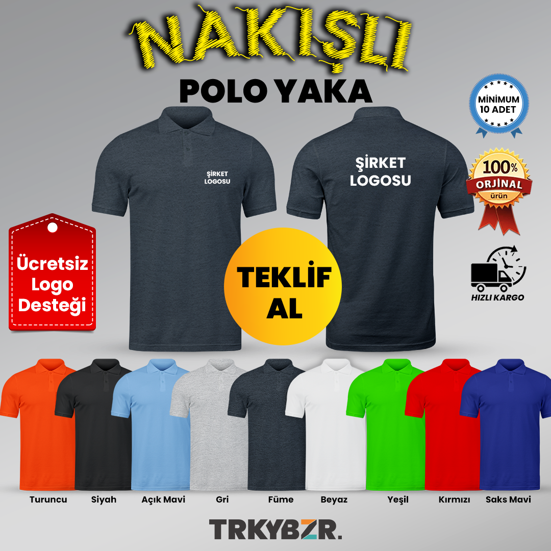 TİŞÖRT GELSİN NAKIŞLI POLO YAKA