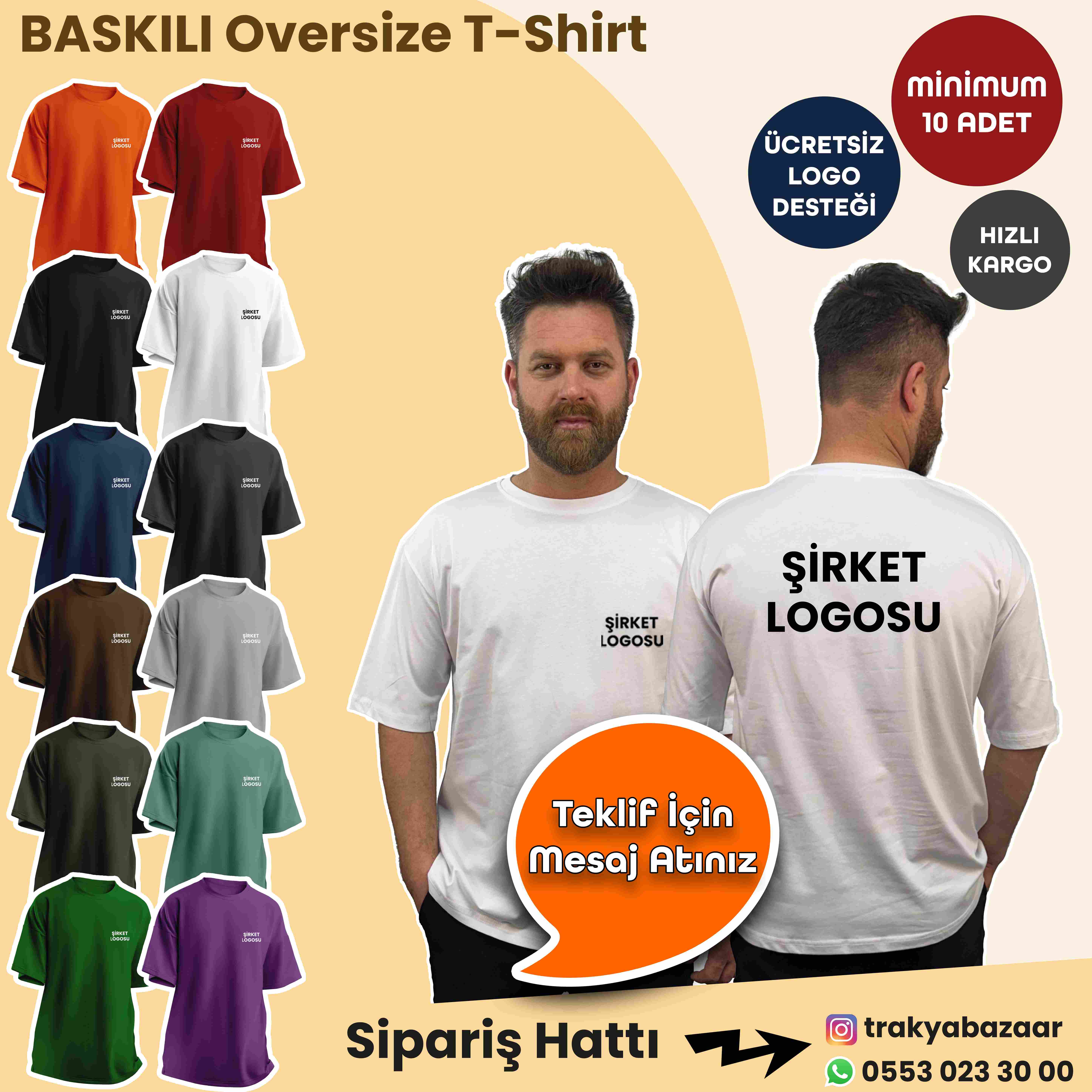 OVERSİZE TİŞÖRT