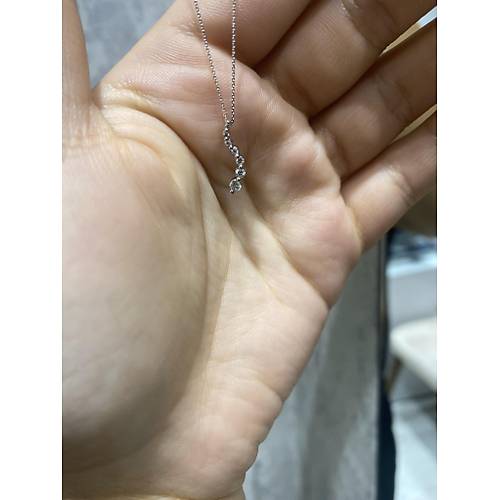0.15 KARAT PIRLANTA KOLYE