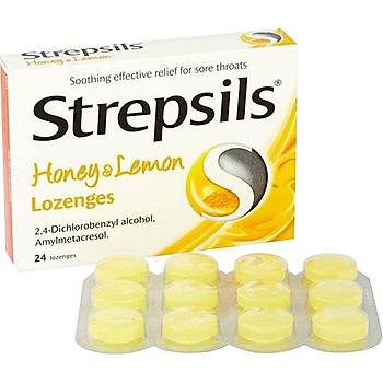 Strepsils Honey Lem