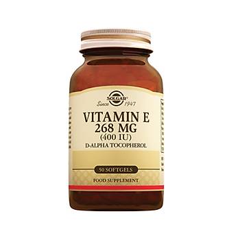 Solgar Vitamin E 400 Iu Takviye Edici Gıda 50 Kapsü