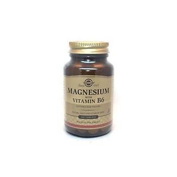 Solgar Magnesium Vitamin B6 100 Tablet
