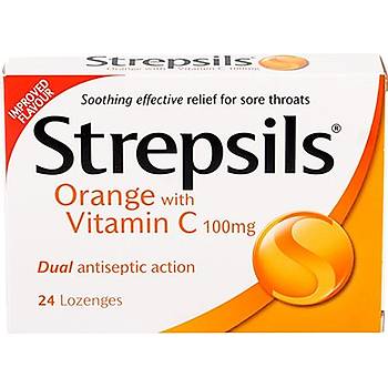 Strepsils Vit C Org