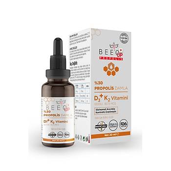 Beeo Up Propolis D3+K2 Damla