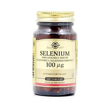 Solgar-Selenum 100 Mcg/100 Tablet