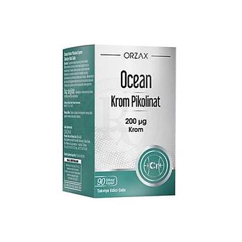 Orzax Ocean Krom Pikolinat 90 Bitkisel Kapsl