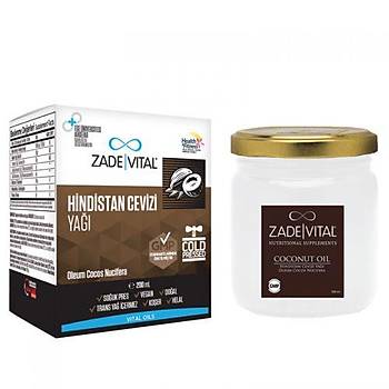 Zade Vital Hindistan Cevizi Ya 200 Ml