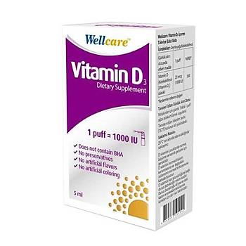 Wellcare Vitamin D3 1000Iu