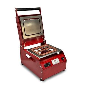 S�nmez Manuel 6 B�lmeli Kahvalt� Taba�� Kapatma Makinesi Red