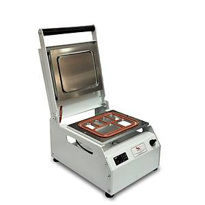 S�nmez Manuel 6 B�lmeli Kahvalt� Taba�� Kapatma Makinesi White