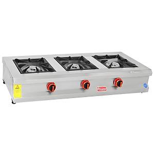 Himaksan Gazl� ve Lpg'li CE Belgeli 3'l� Set �st� Ocak