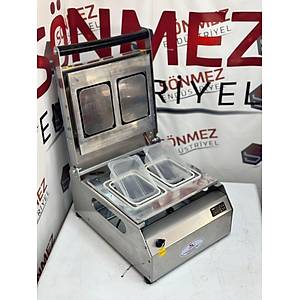 S�nmez Vakum 190*144 �iftli Tabak Kapatma Makinesi Kase Kapatma Makinas�