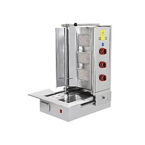 Himaksan Gazl� CE Belgeli D�ner Oca�� 3 Radyanl� Alttan Motorlu