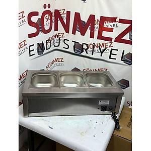 S�nmez 3'L� Benmari 1/2 Gn Set �st� Elektrikli 87x40 Cm