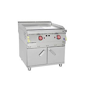 Himaksan Pleyt Izgara Yar� Oluklu Gazl� Dolapl� 80x70x85 Cm