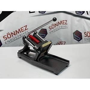 Sanayi Tipi Kare Yatay Patates Dilimleme Makinesi B�fe Patates Dilimleme