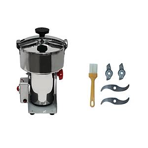 S�nmez - Miza 1500 Gr Y�ksek Devir Y�ksek Devirli Bitki Baharat ���tme Makinesi Tencere Kapak