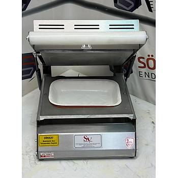 S�nmez Vakum Paslanmaz D�ner Kebap �skender Paketleme Makinesi Karton Tabak Yap��t�rma Makinas�