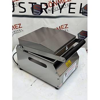 S�nmez Vakum 3 B�lme Yemek Catering Paketleme Makinesi Paslanmaz Model