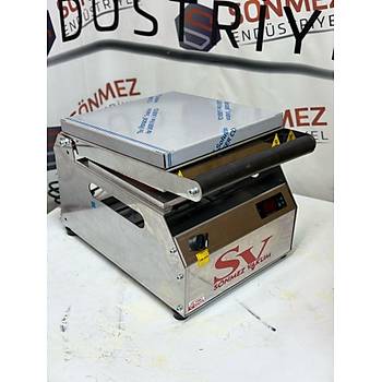 S�nmez Vakum Ft54 �iftli Tabak Kapatma Makinesi Tabak Yap��t�rma Makinesi