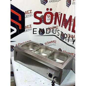 S�nmez 3'L� Benmari 1/2 Gn Set �st� Elektrikli 87x40 Cm