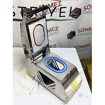 S�nmez Vakum Tekli 177*117 Oval Tabak Kapatma Makinesi Yemek Paketleme