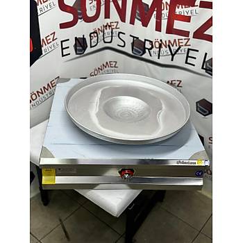 Snmez Paslanmaz Tantuni Oca 100*100 Cm Tepsi Dahil -Doalgaz Ce